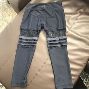 Blue workout pants